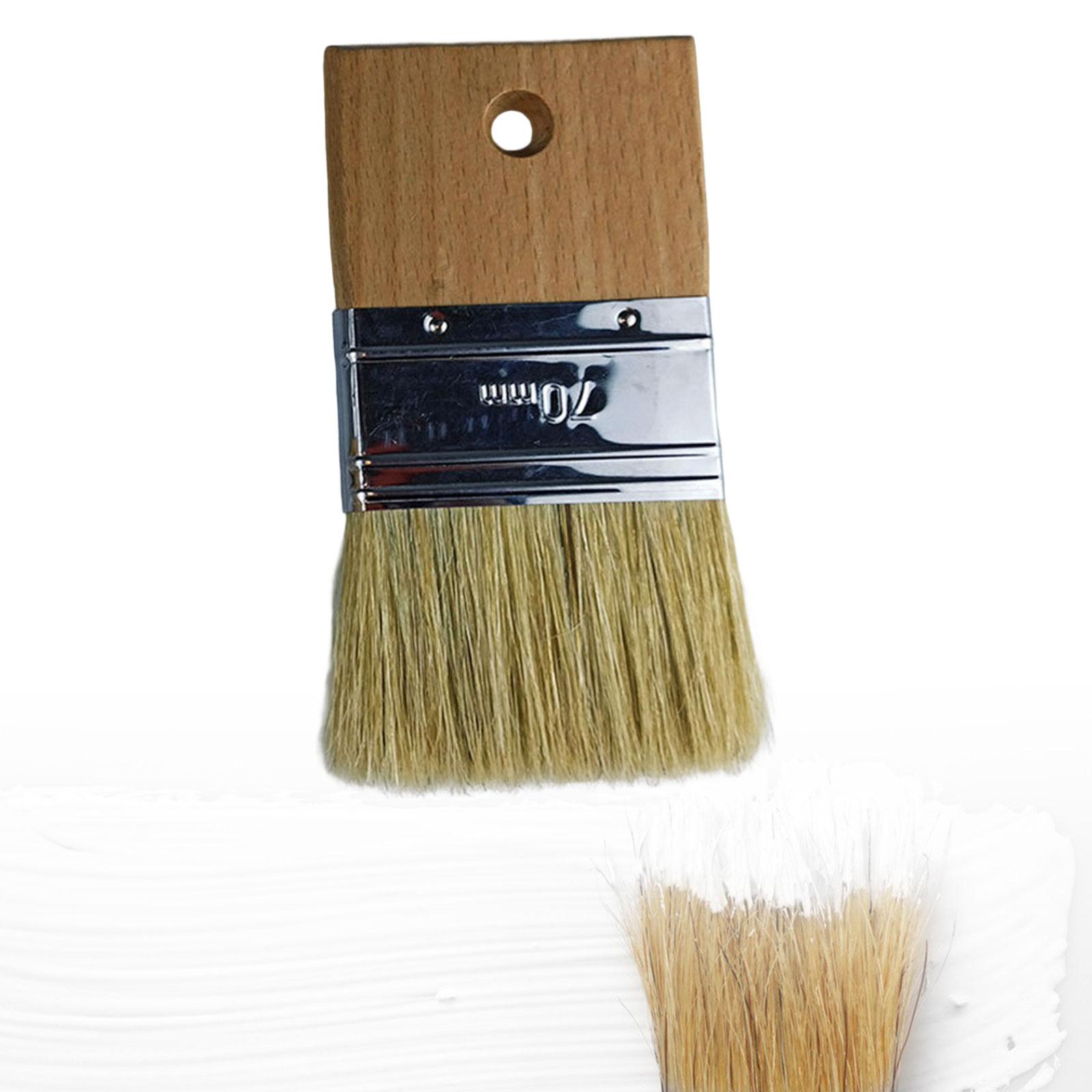 Paint Brush Large Professional Extra Wide Art Paint Brush Stain Brushes  Household Paint Brushes for Fence Furniture Wood Walls Art Supplies 3inch
